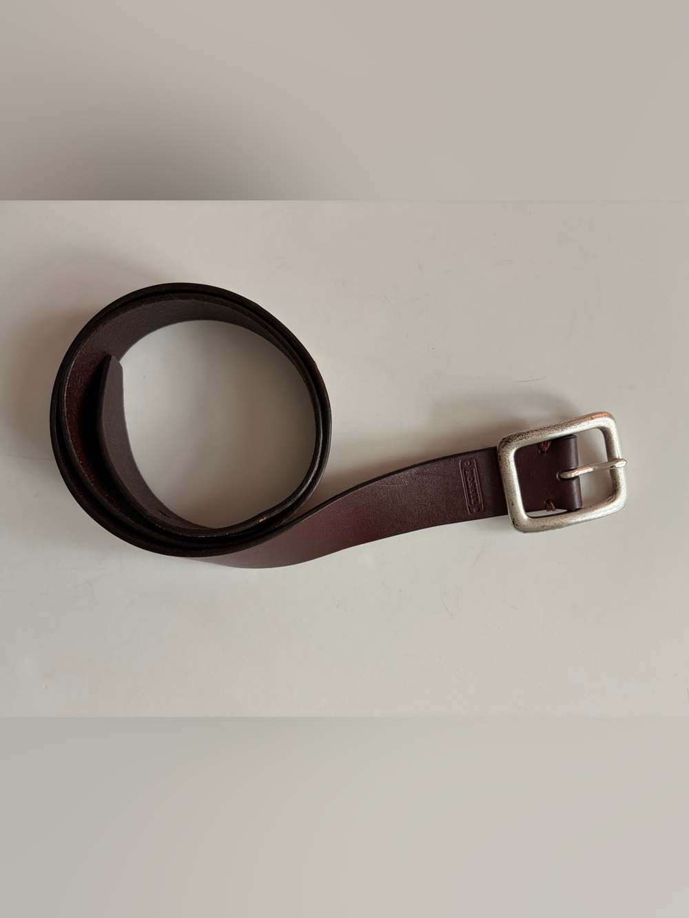 Fossil Classic Brown Genuine Leather Belt Size Medium
